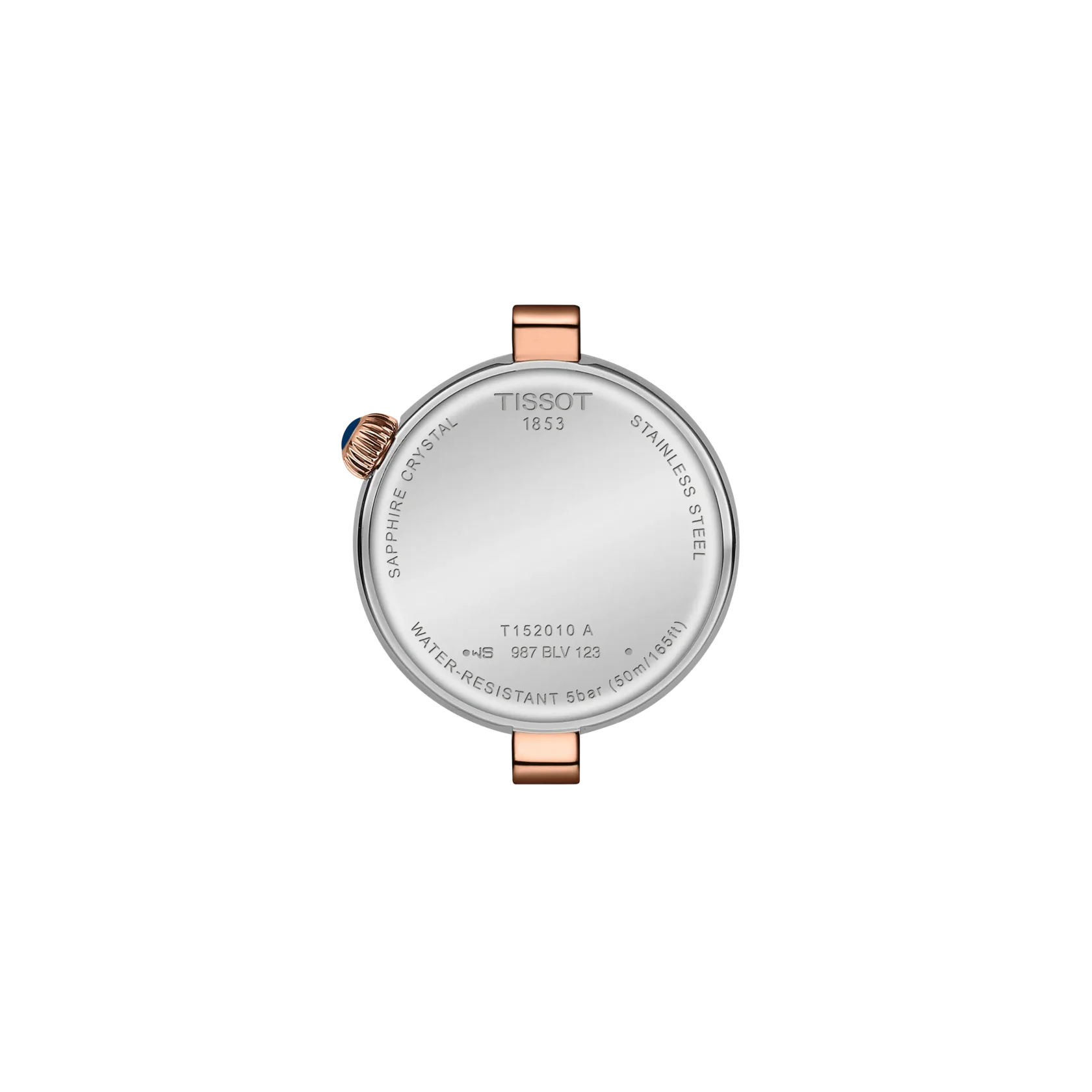 Desir 28mm - Perlmutt / RoßégoldBicolor / Diamant 
