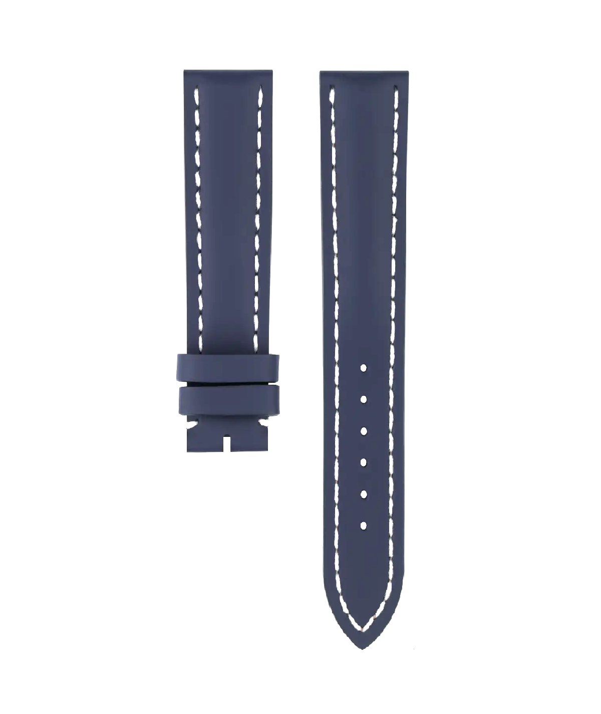 Kalbsleder Armband Blau - 16/14 mm