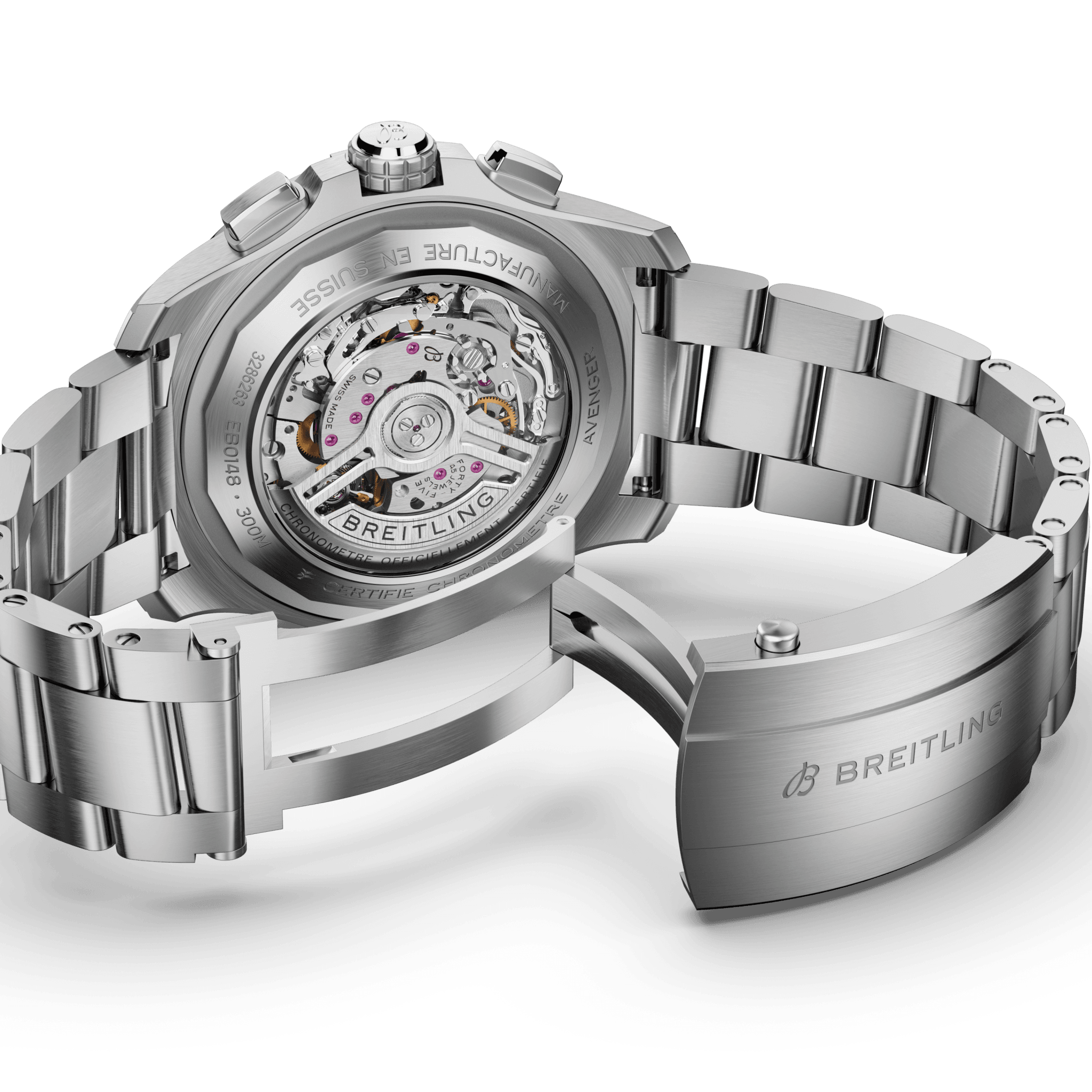 Super Avenger B01 Chronograph 46 - Blau - Titan