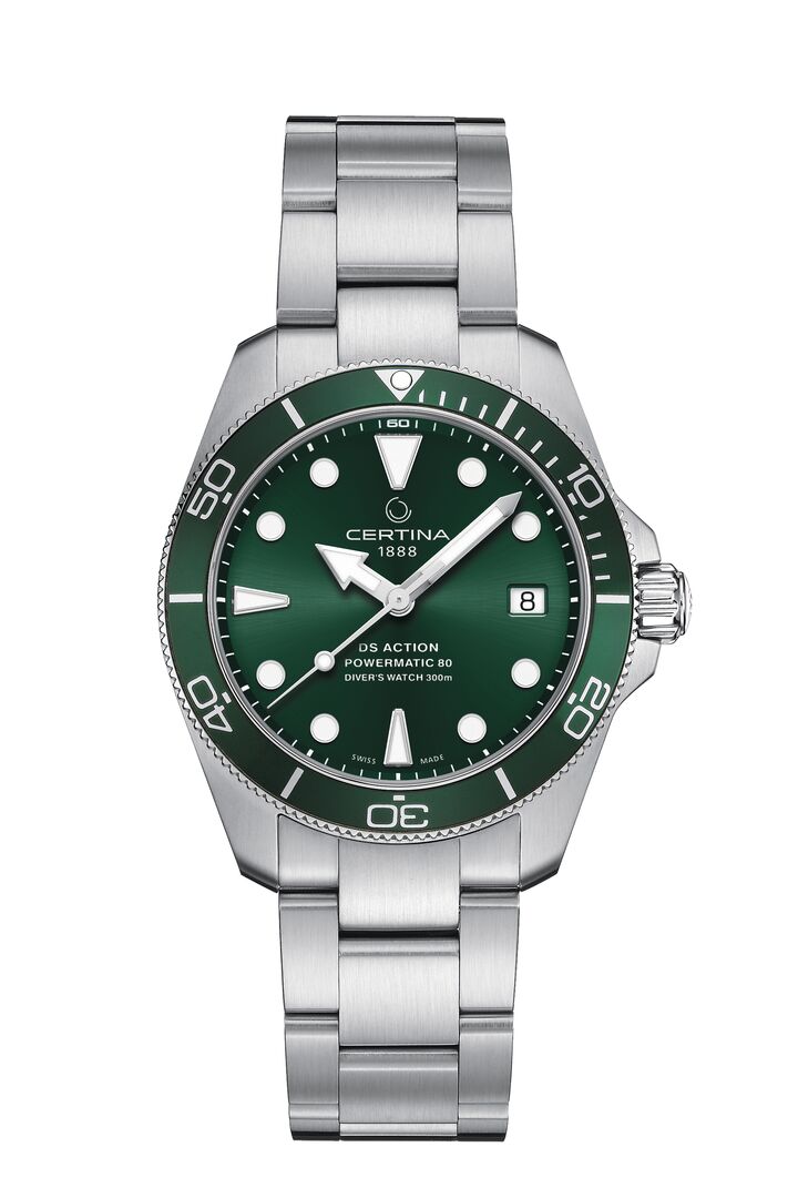 DS Action Diver 38 - Powermatic 80 - grün