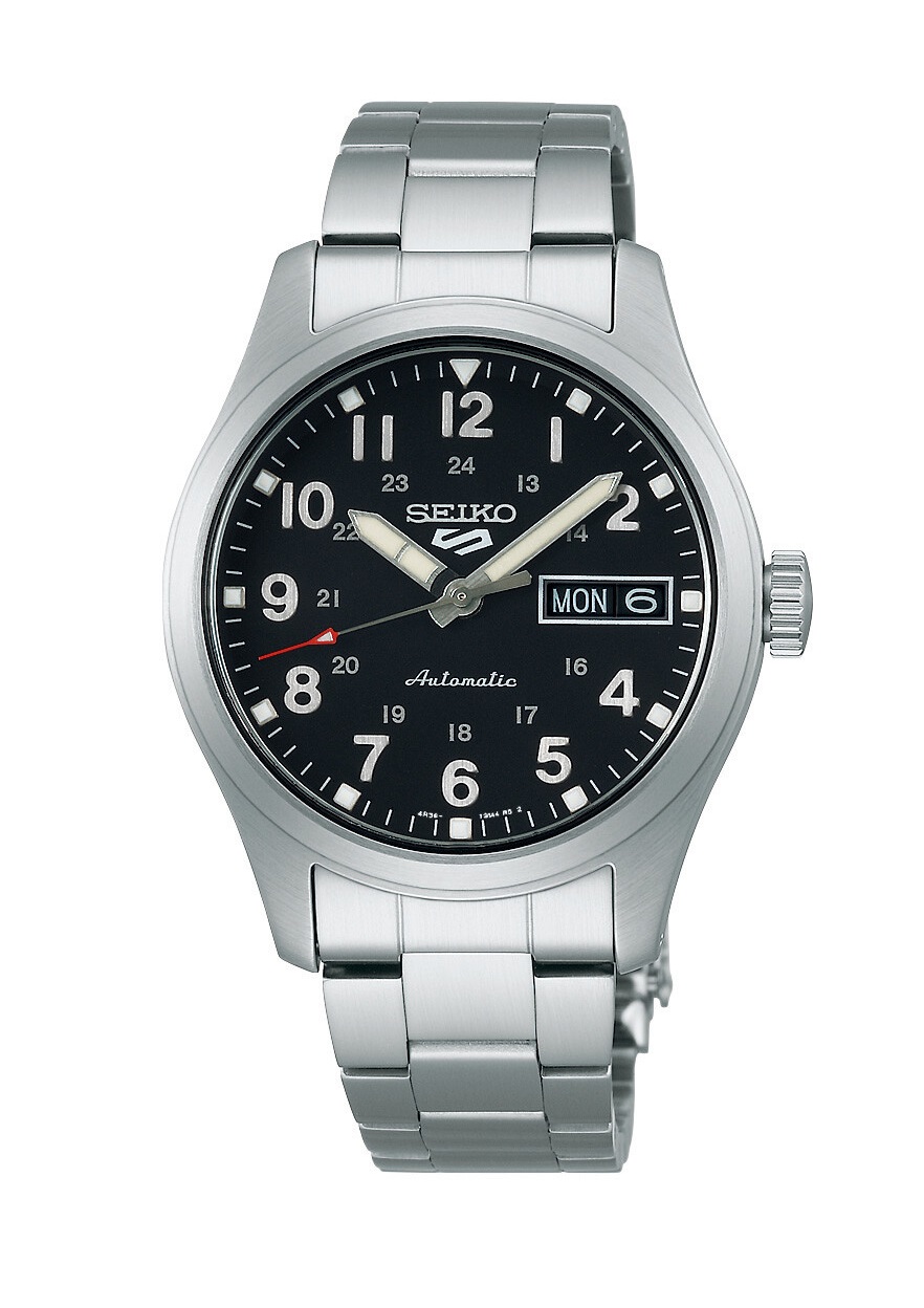 Seiko 5 Sports Field series - 36mm  - Automatik - Schwarz
