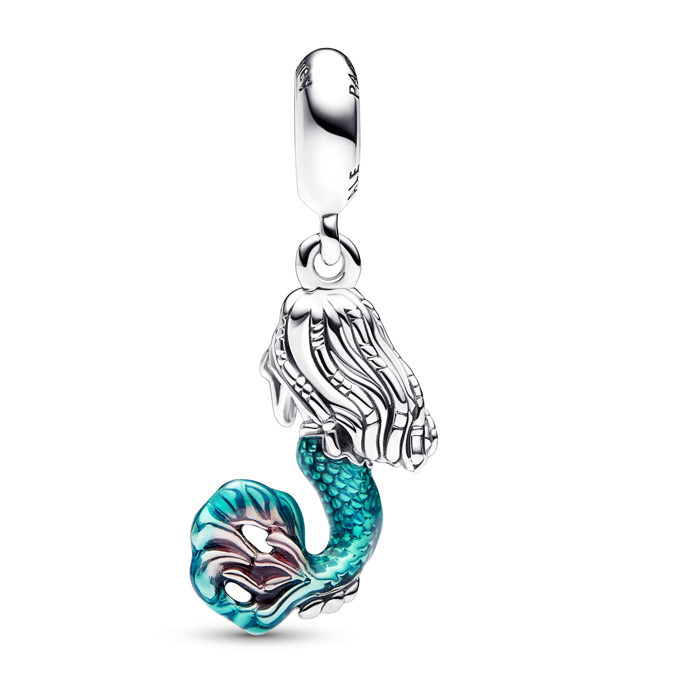 Disney Arielle die Meerjungfrau "Arielle the little Mermaid" Charm-Anhänger - Sterling-Silber