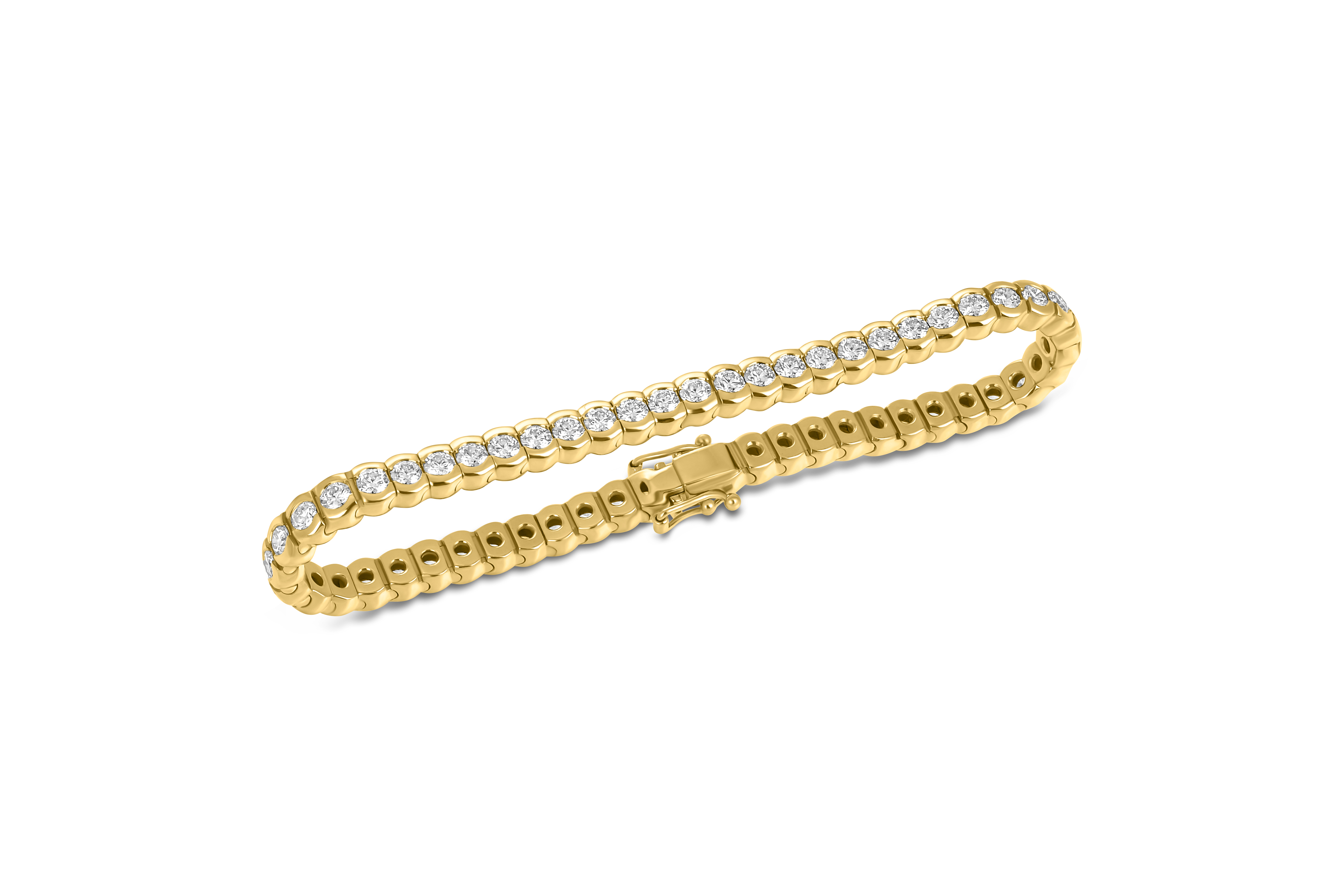 Tennisarmband - Rolling Diamonds - 5,00 ct 