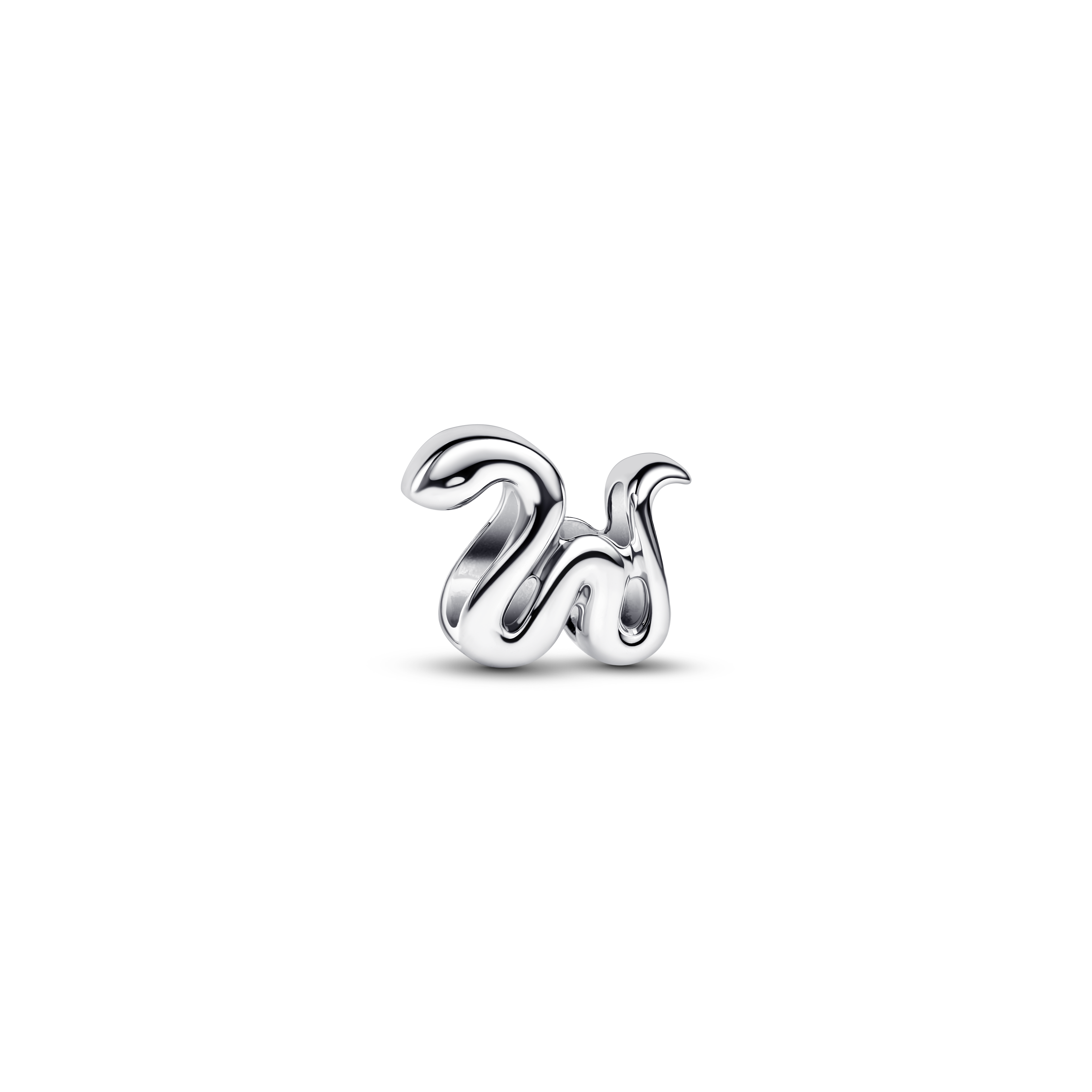 Schlange Mini-Charm - Sterling-Silber