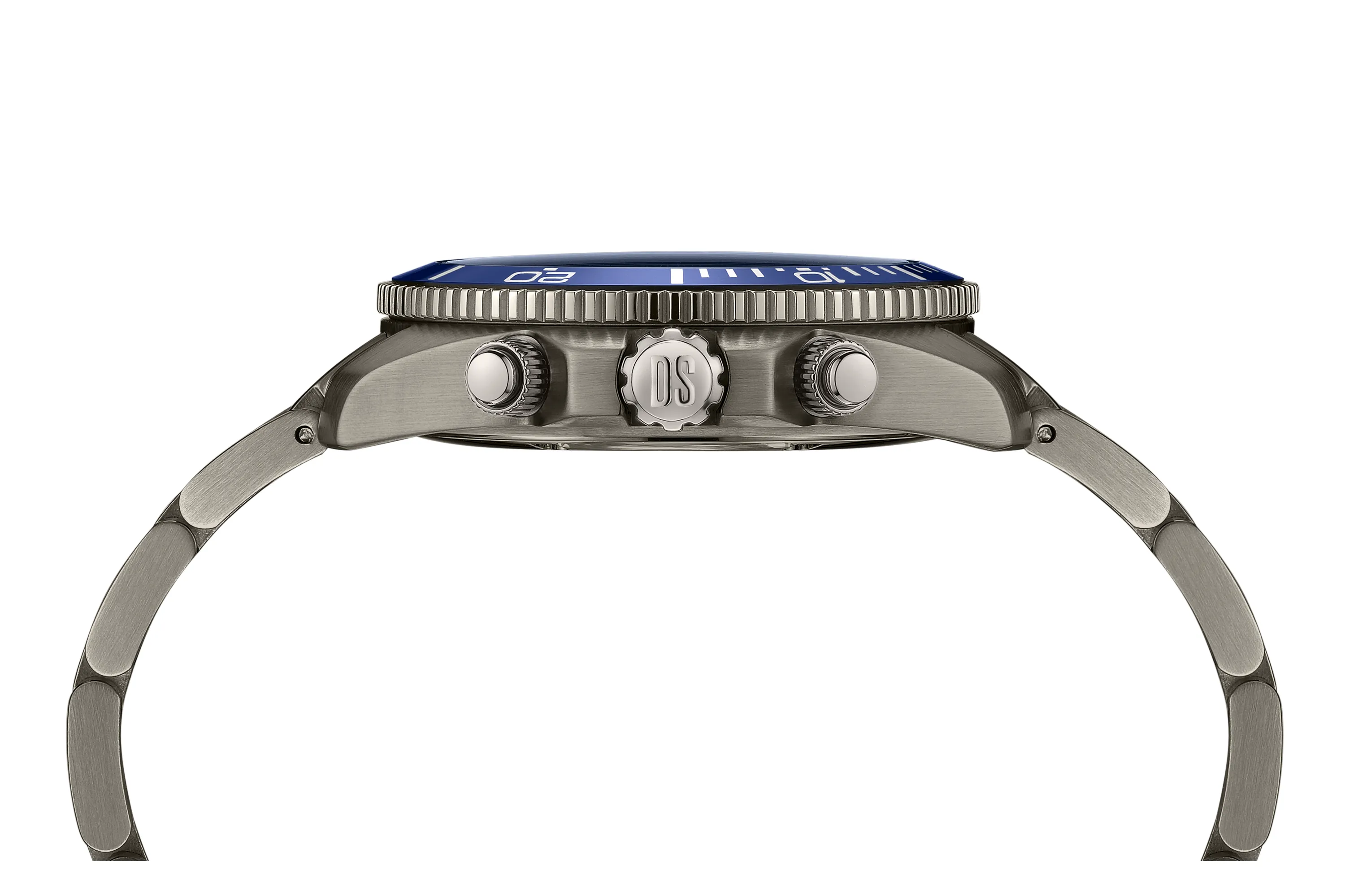 DS Action Chrono Titan Quarz 42mm - Schwarz 
