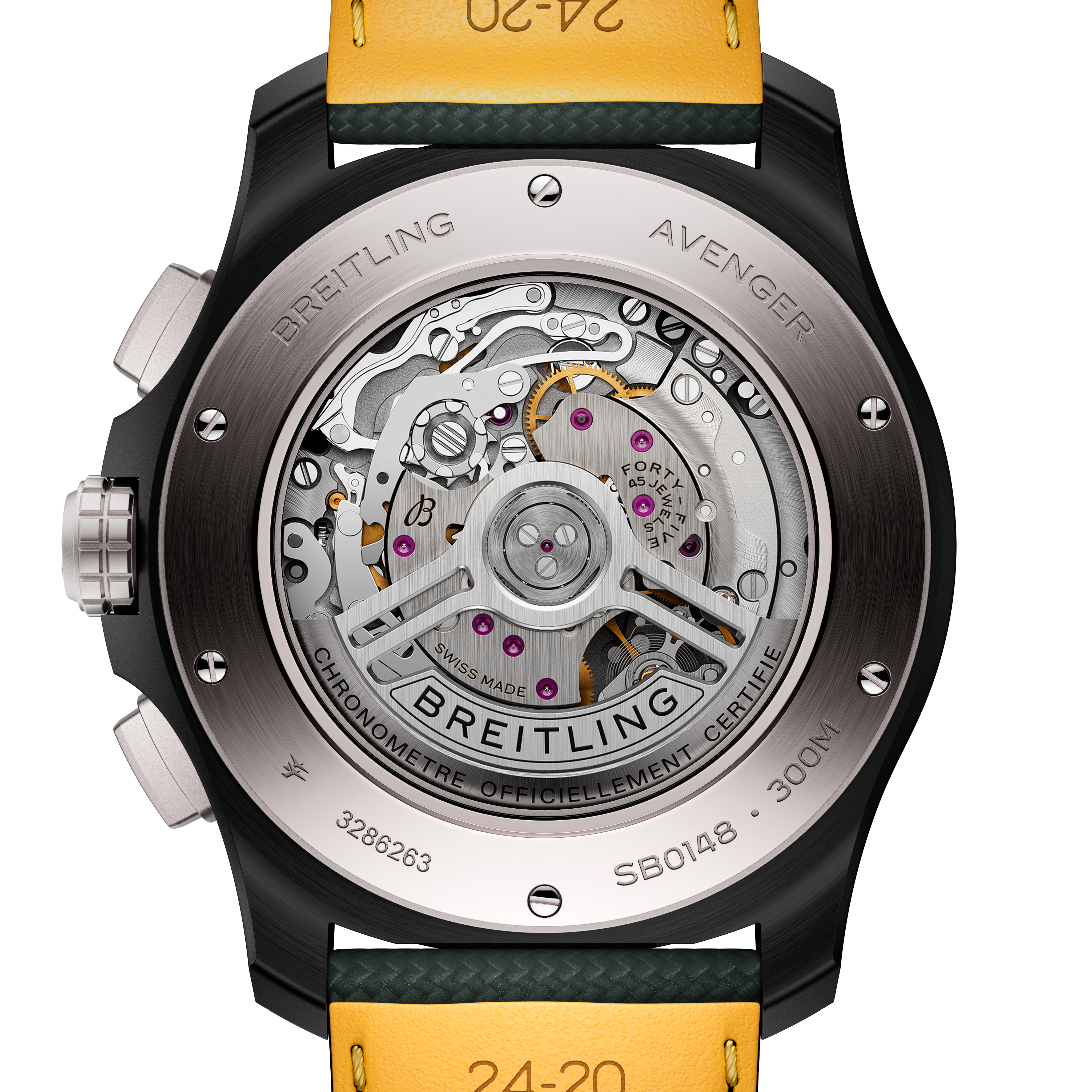 Super Avenger B01 Chronograph 46 - Keramik - Carbon