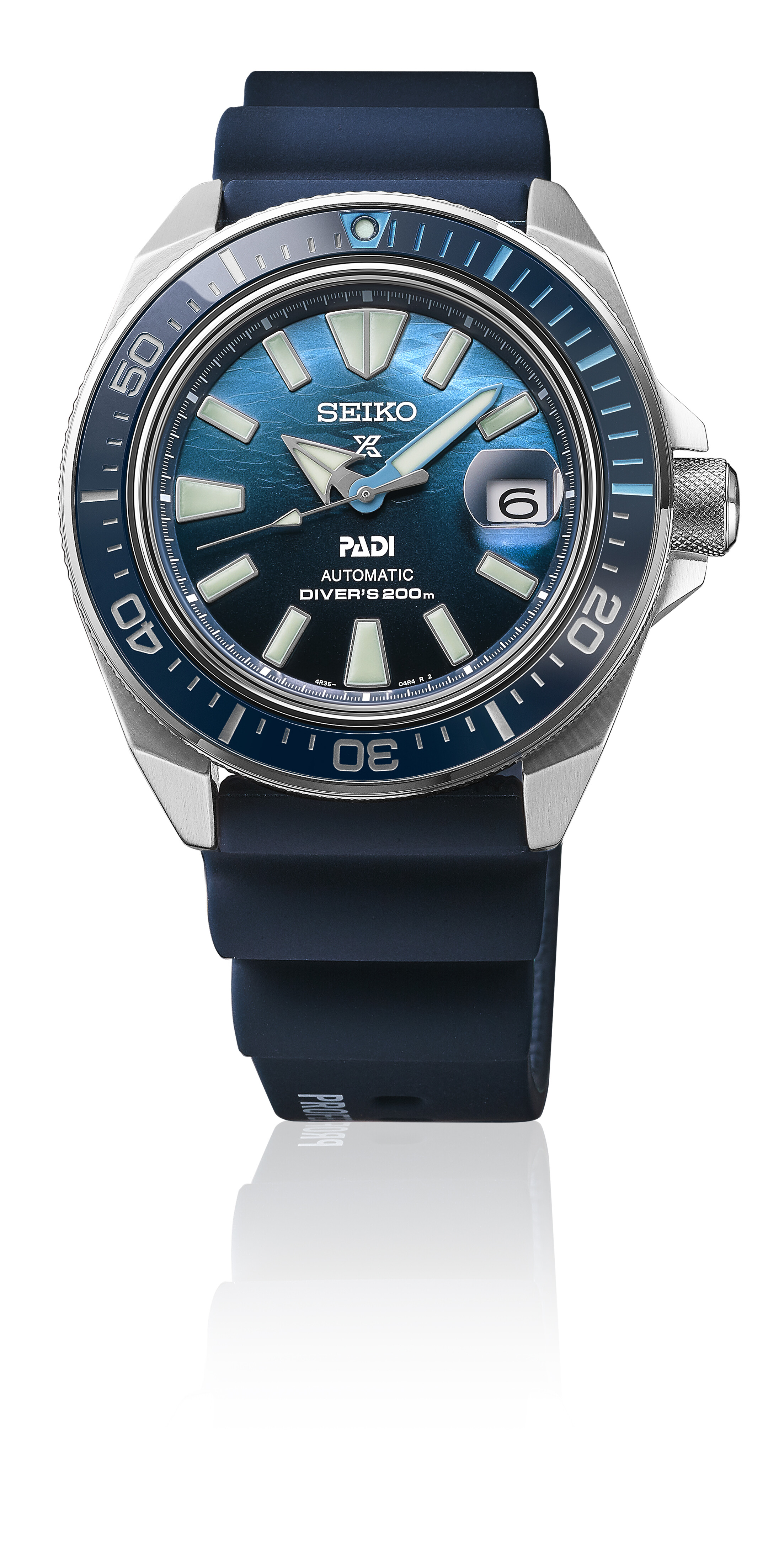 Prospex Automatik Diver's 200M PADI Special Edition “THE GREAT BLUE” - Blau