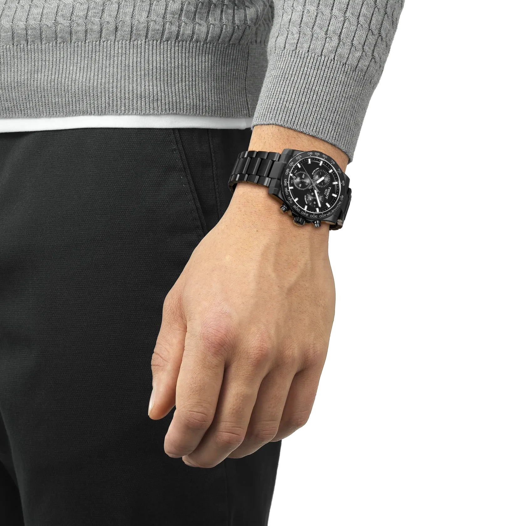 Supersport Chrono 42mm  - Schwarz / Schwarz