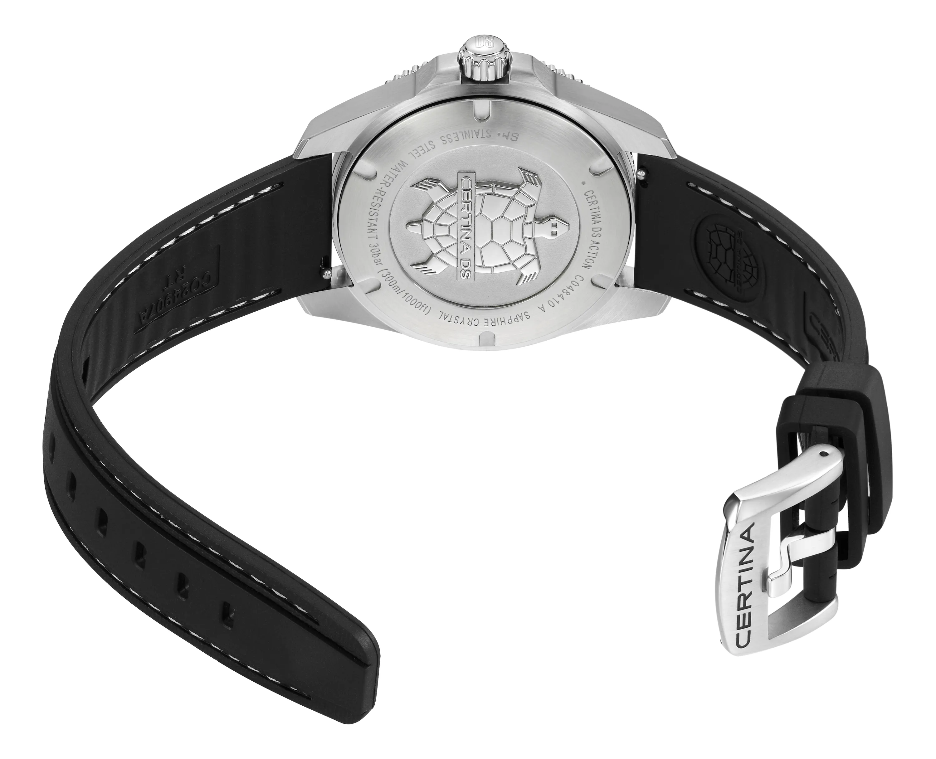 DS Action Quarz 40mm - Schwarz 