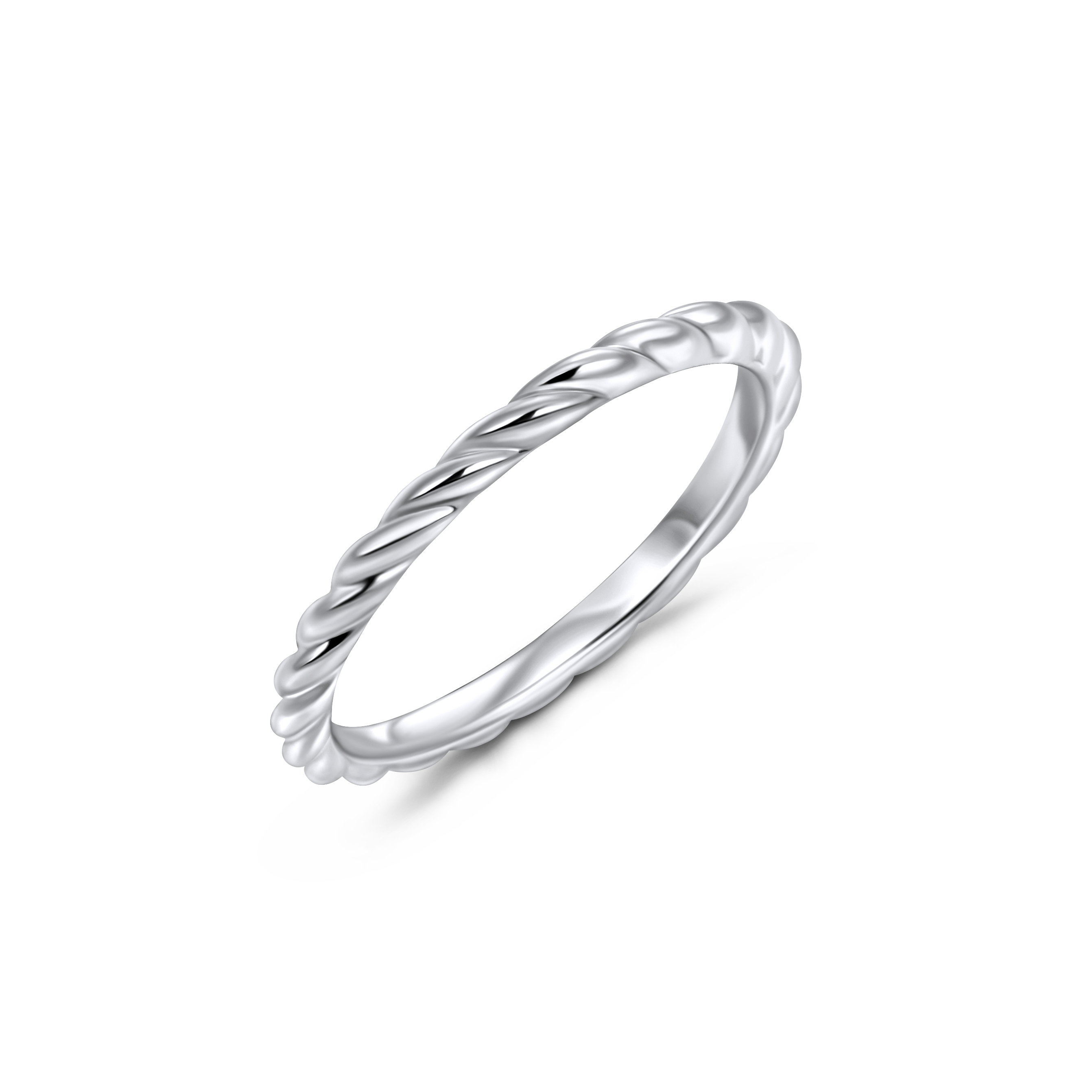 Ring - kordel gedreht - 1,75mm