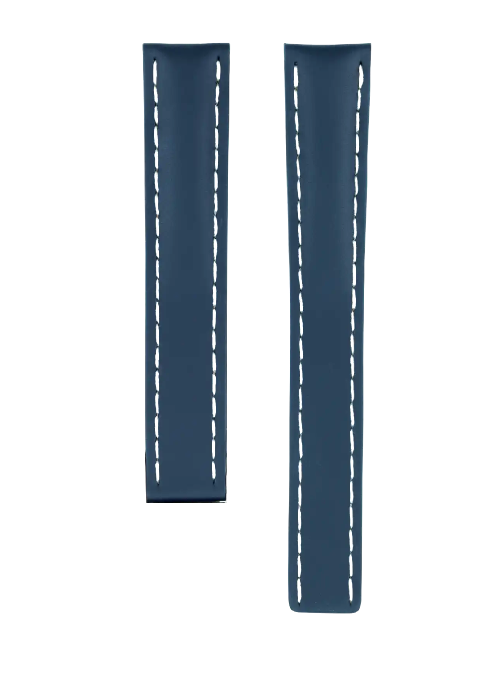 Kalbsleder Armband Blau für Faltschließe - 16/14mm