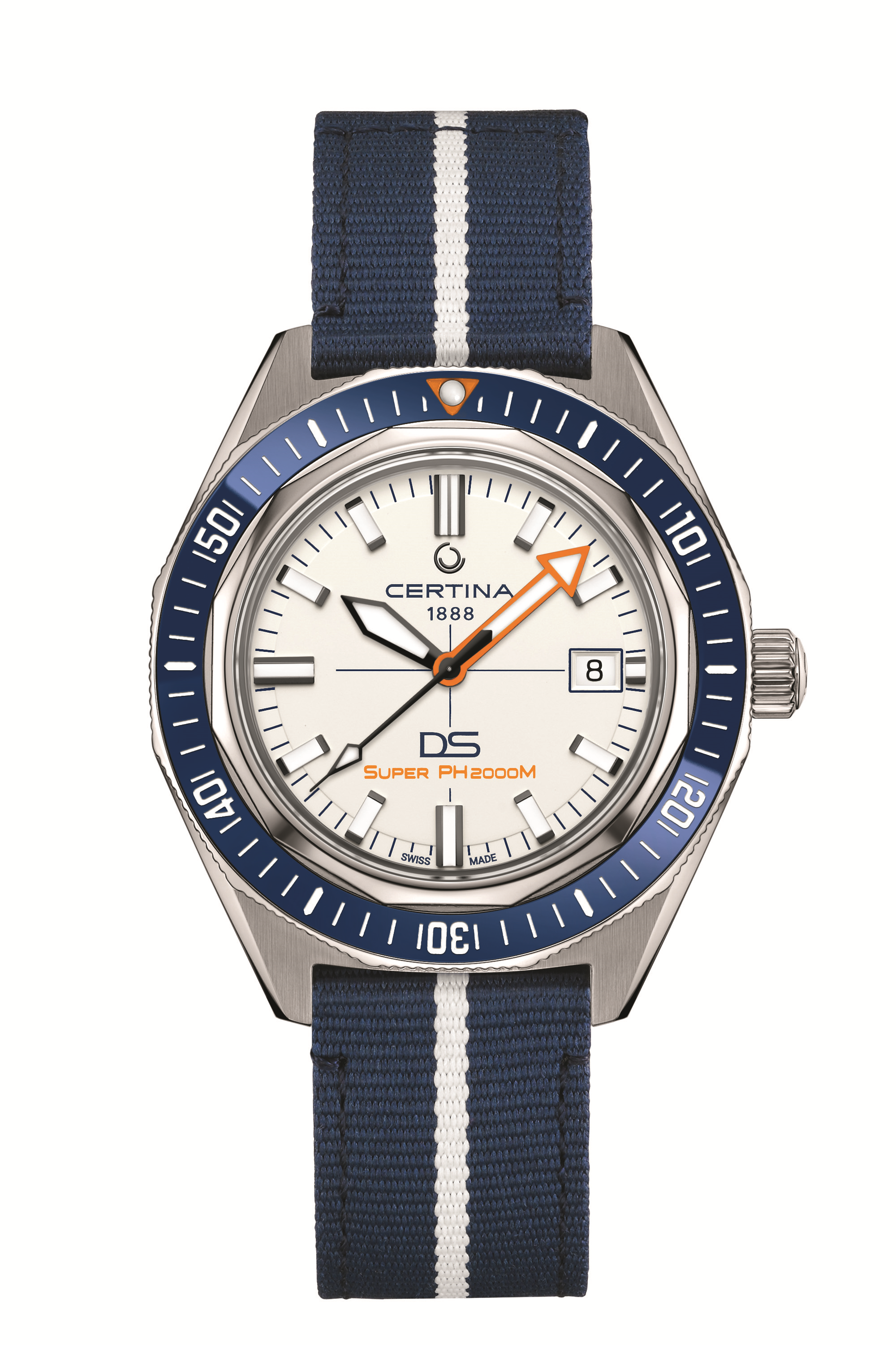 DS SUPER PH2000M Titan Powermatic 80 - Weiß Blau