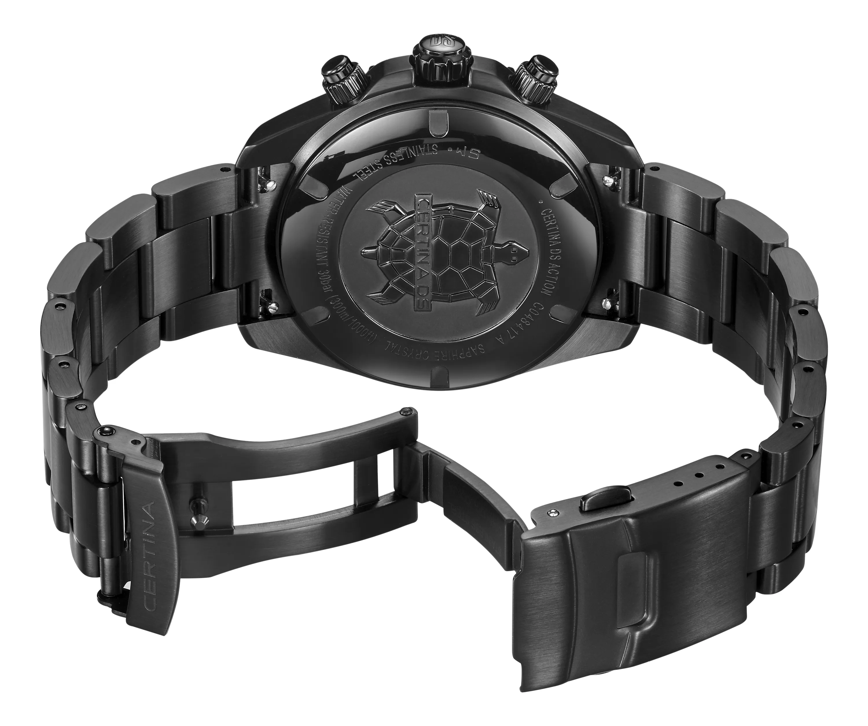 DS Action Chrono Quarz 42mm - Schwarz /  Carbon