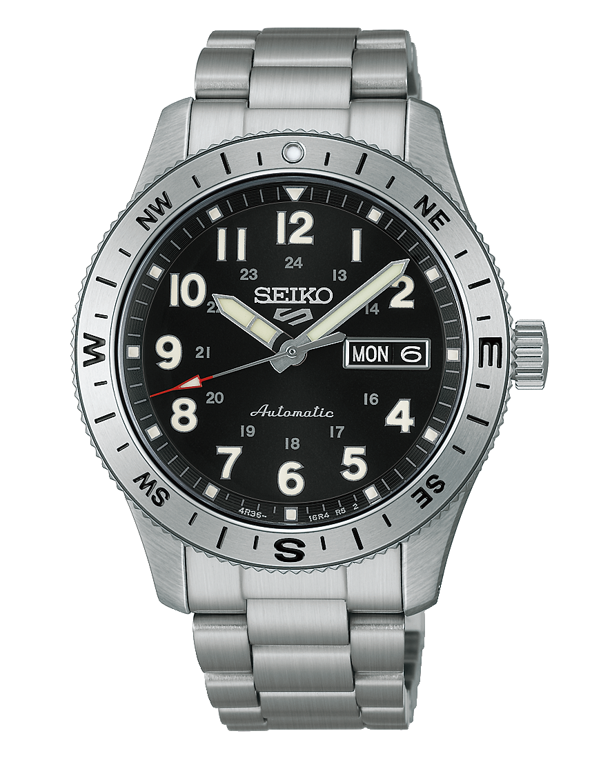 Seiko 5 Sports Field series  - Automatik - Schwarz