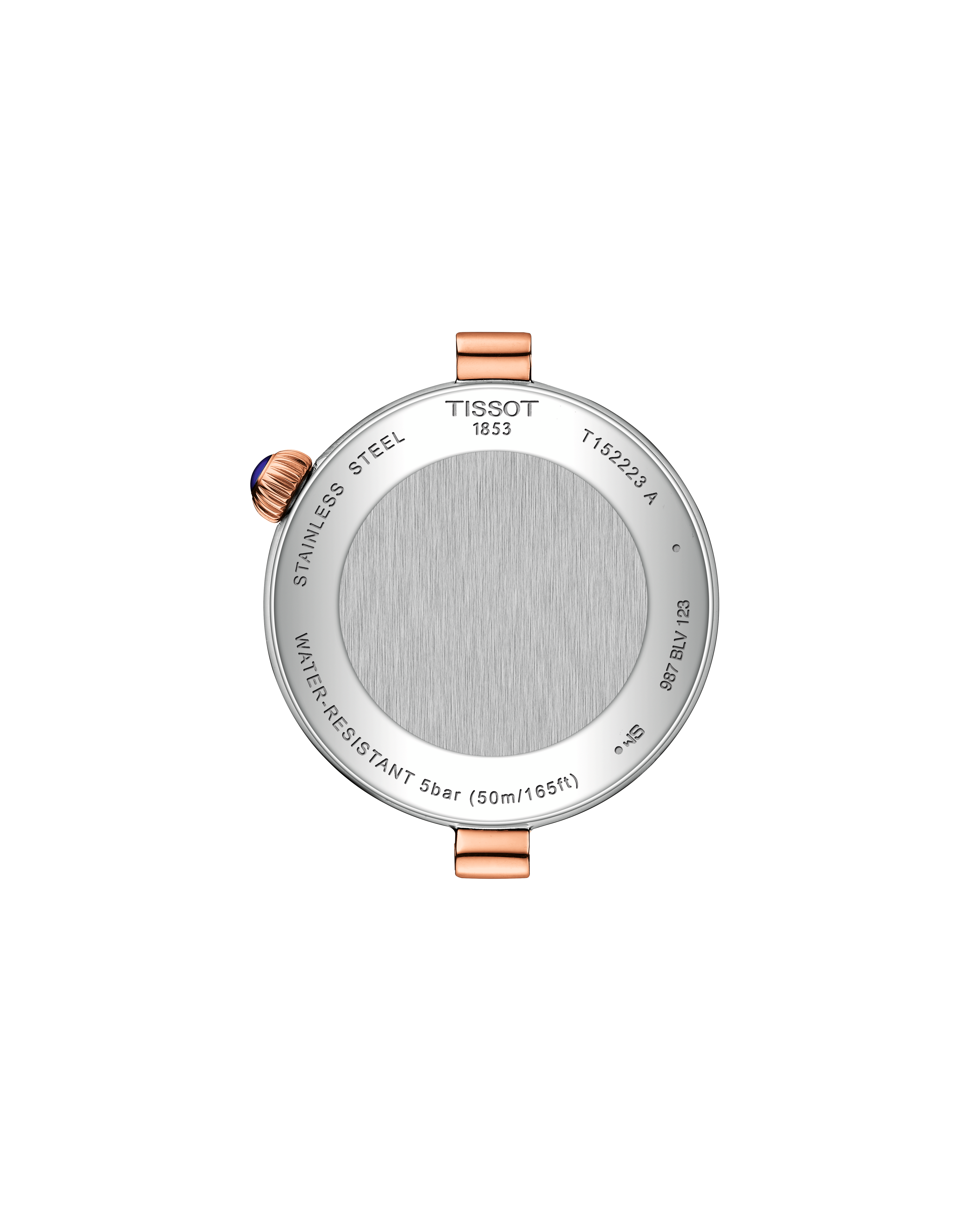 Desire Mondphase 29,6mm - Roßé Bicolor - Silber - Diamant  