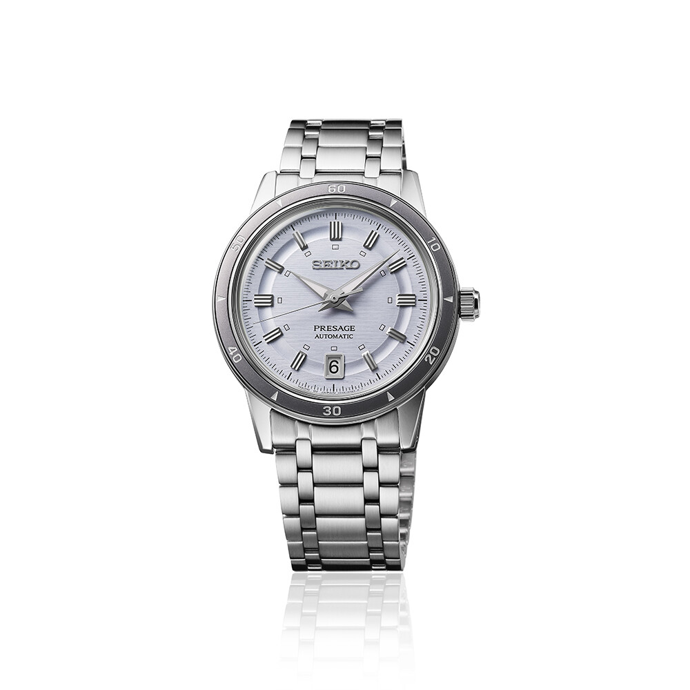 PRESAGE Automatik Style60's  - 39,50mm - Hellblau