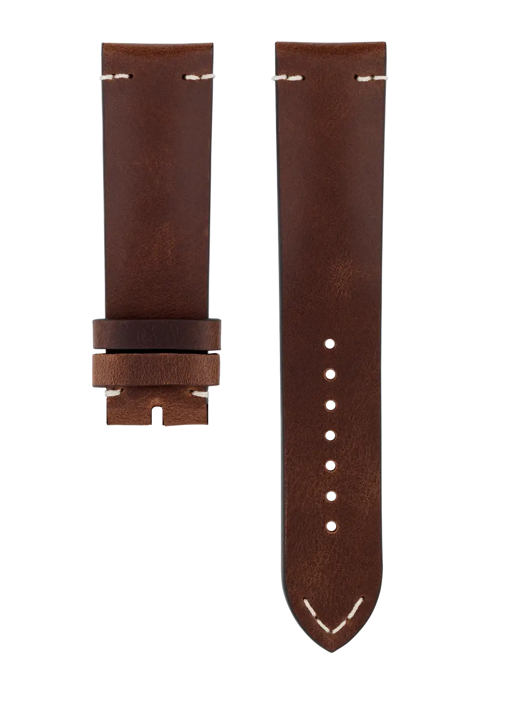 Kalbsleder Armband Drakkar Braun - 22/18 mm 