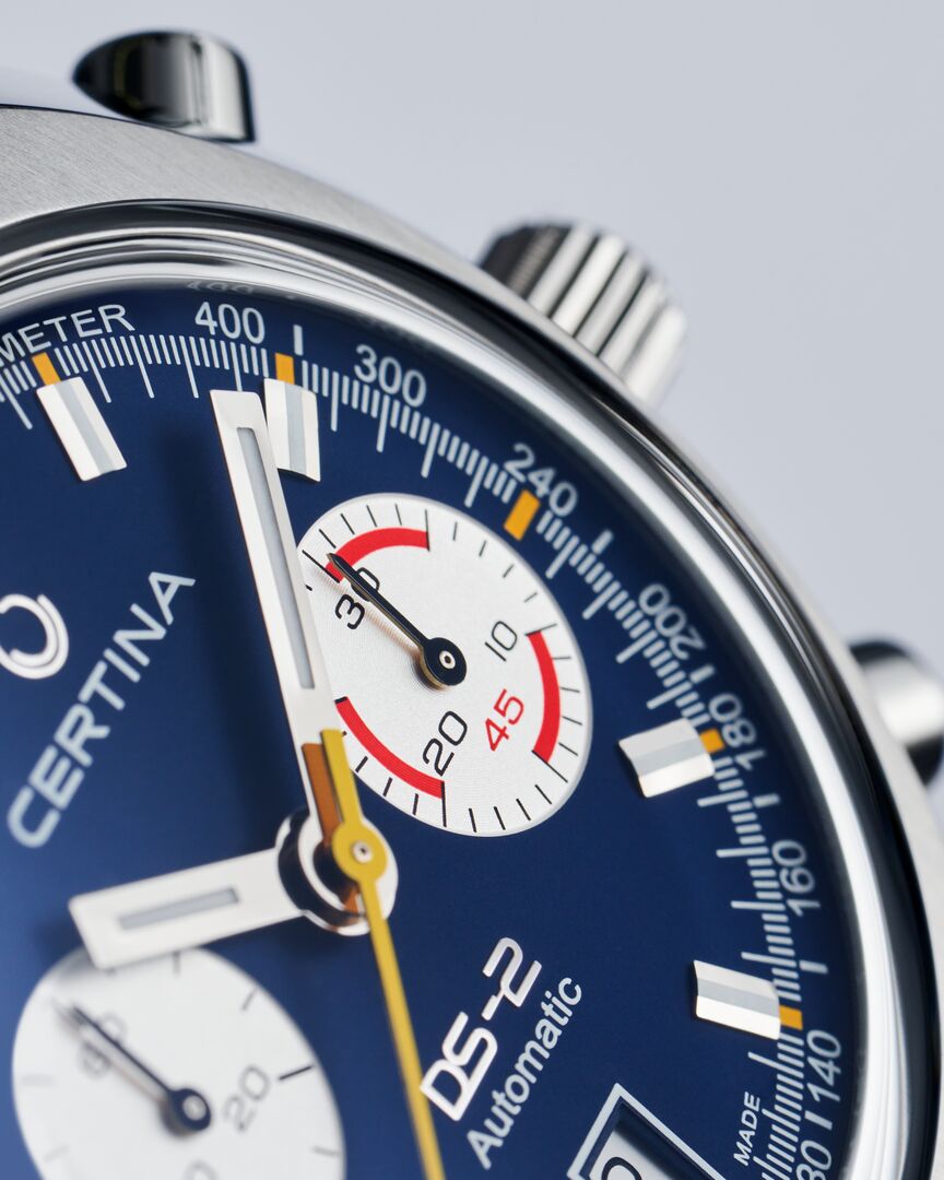 DS-2 Chronograph Automatic - Blau - Expedition Mount Everest
