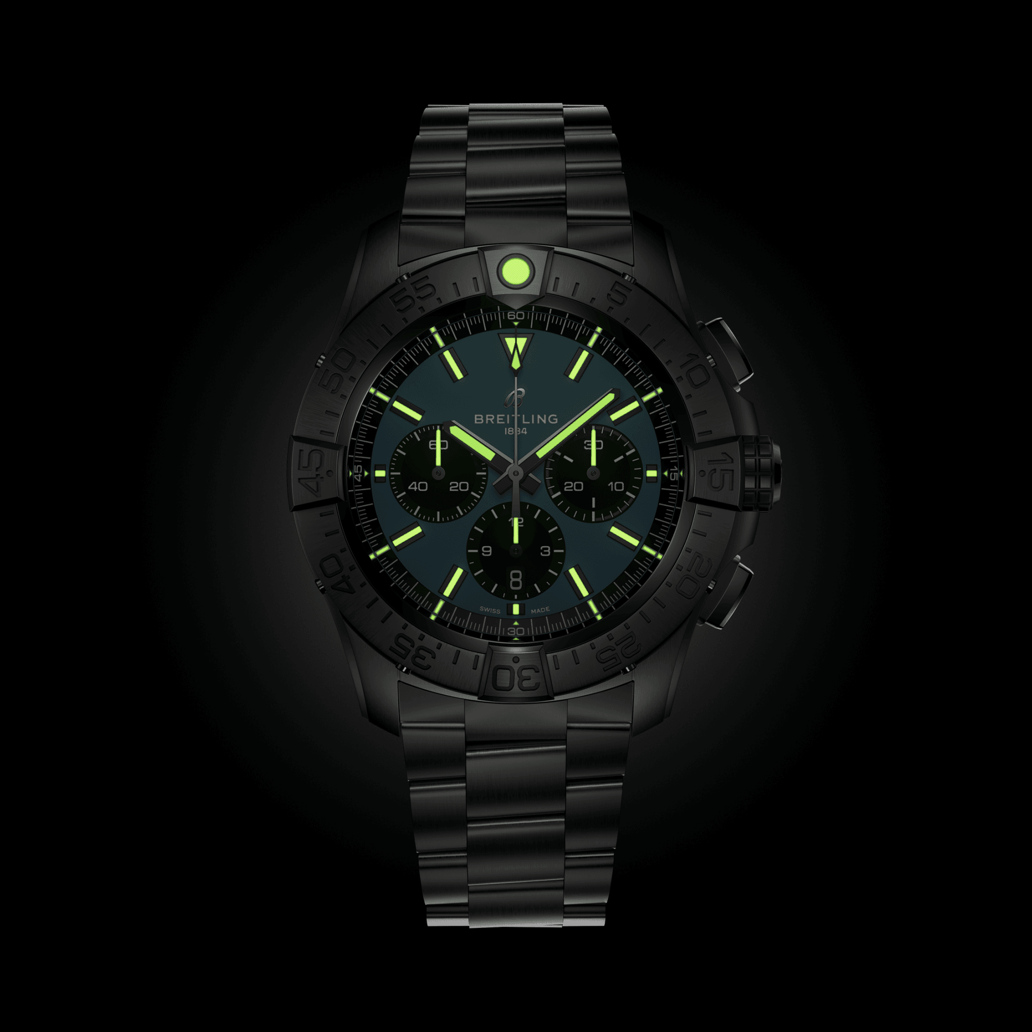 Super Avenger B01 Chronograph 46 - Blau - Titan