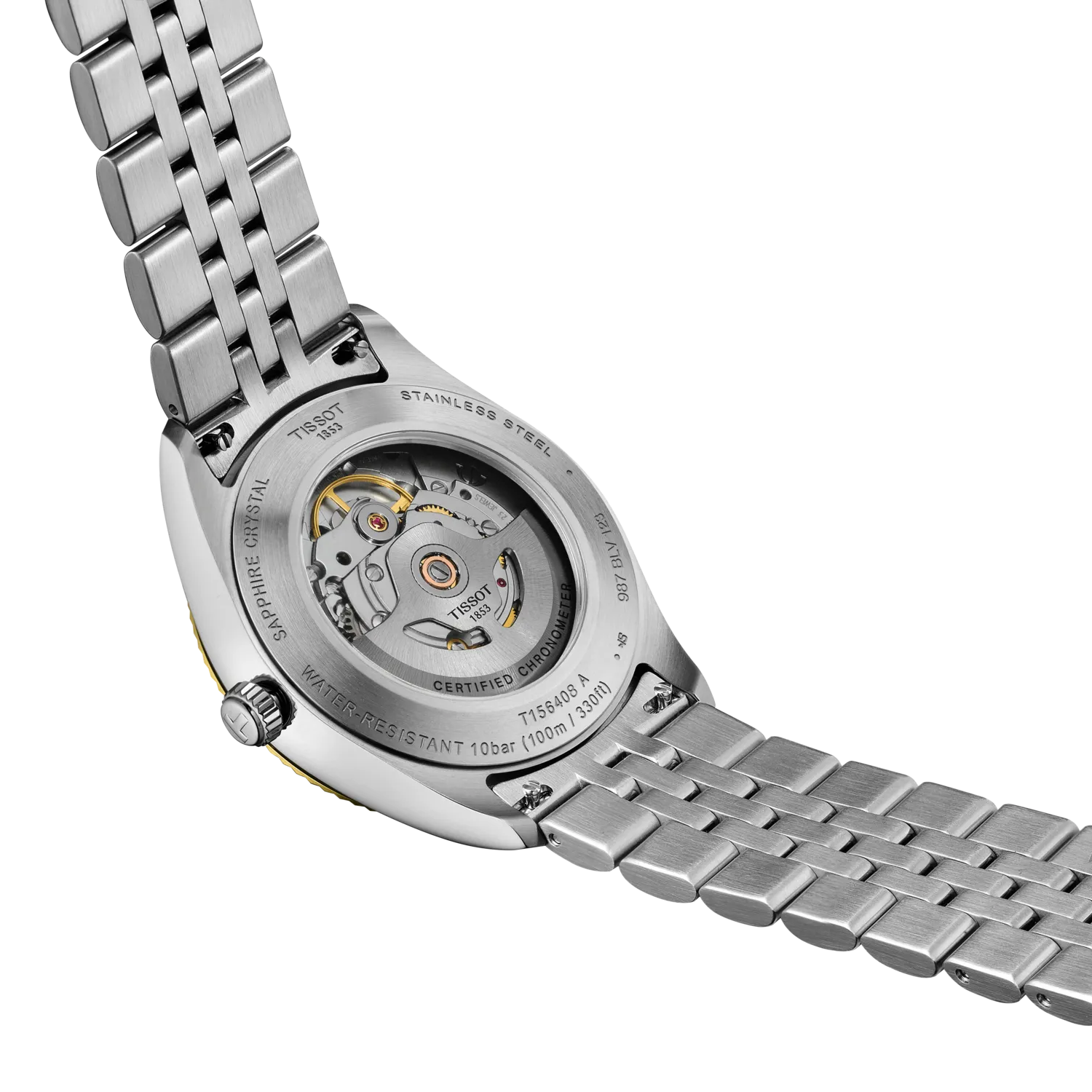 Ballade Powermatic 80 COSC 39mm - Silber / Bicolor