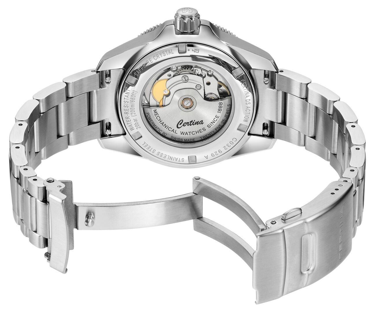 DS Action GMT Powermatic 80 - Türkis / Schwarz