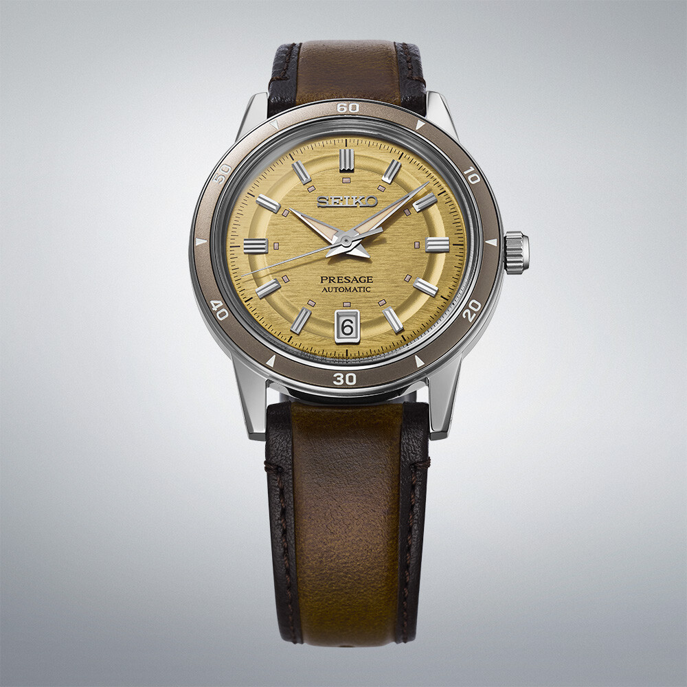 PRESAGE Automatik Style60's  - 39,50mm - Gelb