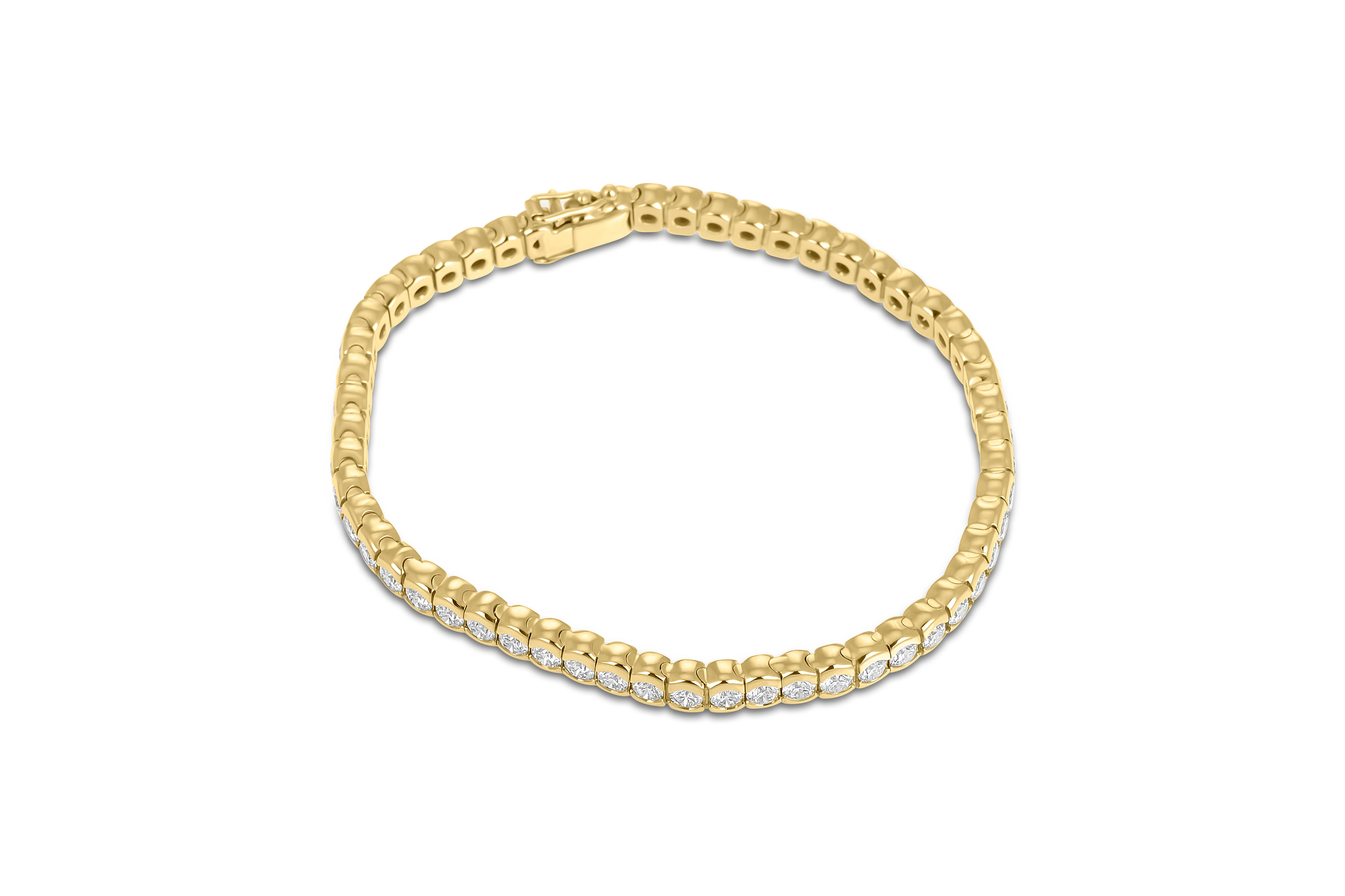 Tennisarmband - Rolling Diamonds - 5,00 ct 