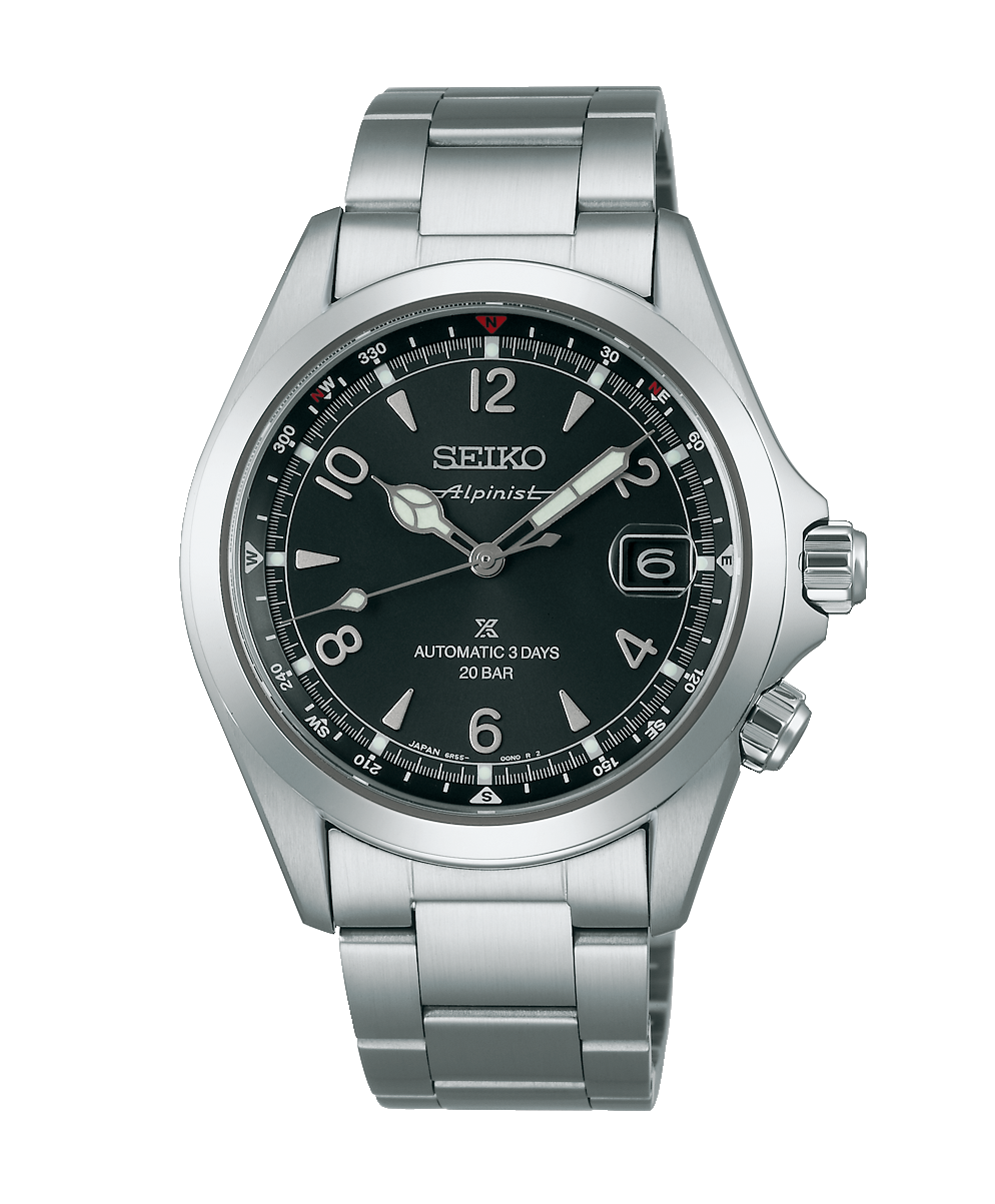 Prospex Prospex LAND Alpinist Automatik - 3 Days - Schwarz